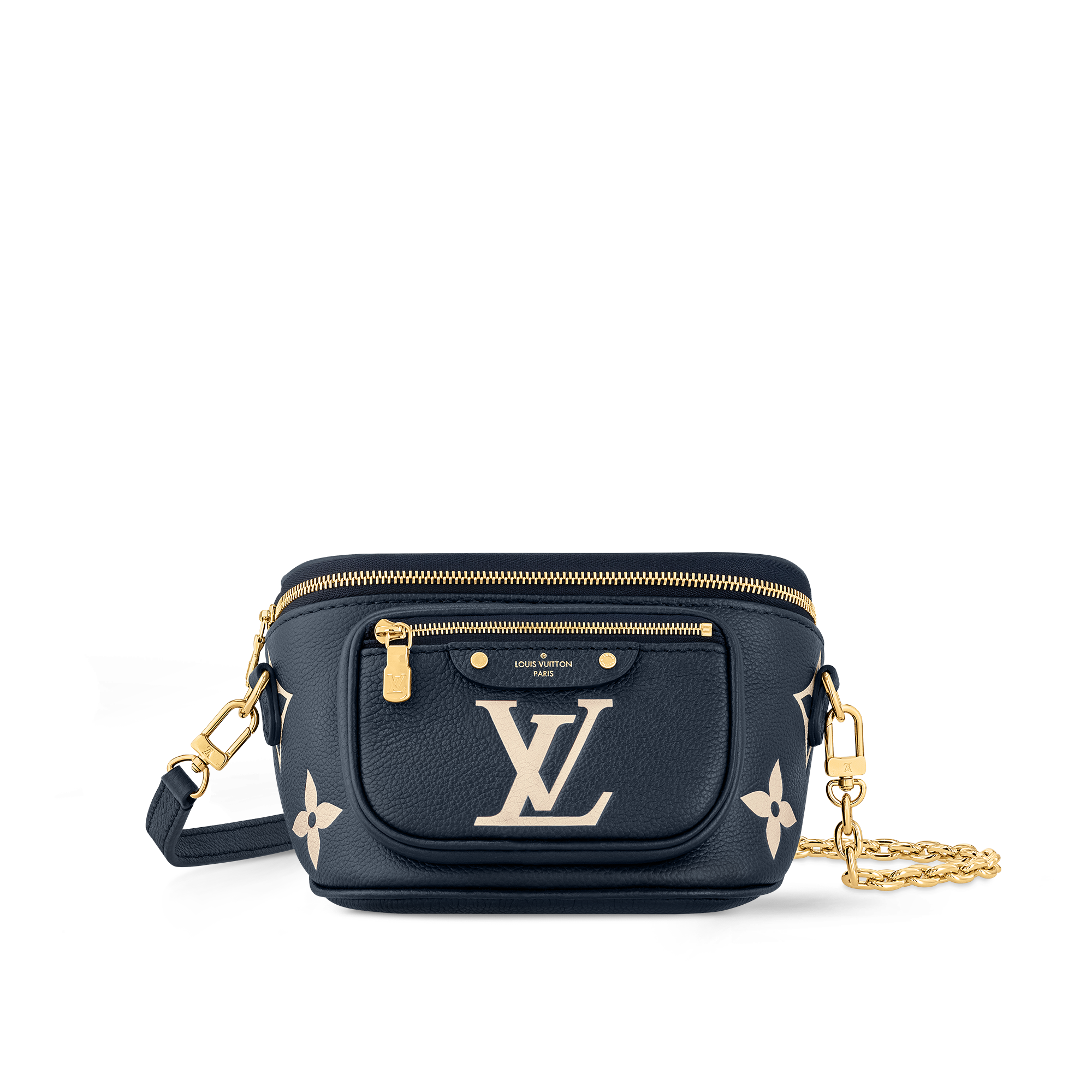 LOUIS VUITTON  MONOGRAM EMPREINTE ミニ バムバッグ / M46917 Mini Bumbag Monogram Empreinte Leather - Women - Handbags